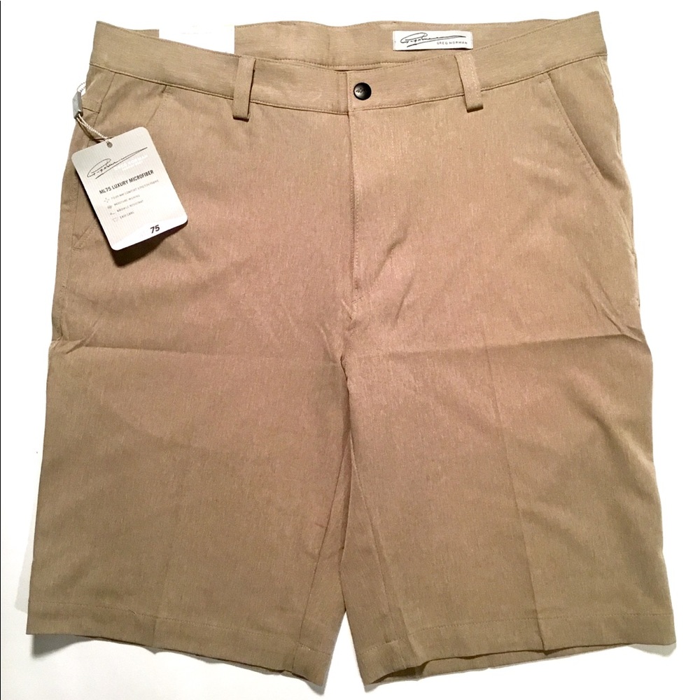 NWT GREG NORMAN MENS COMFORT STRETCH SHORTS